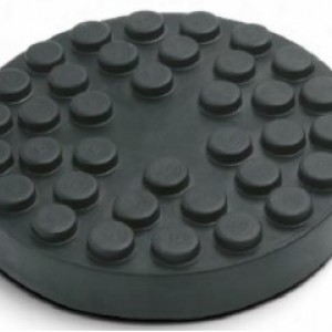 Rubber pads for servicing lifts