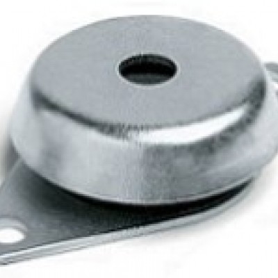 Bell-shaped anti-vibration mount with through-hole Hardness 60 SH A