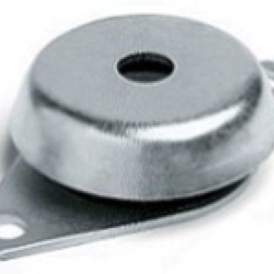 Bell-shaped anti-vibration mount with through-hole Hardness 45 SH A
