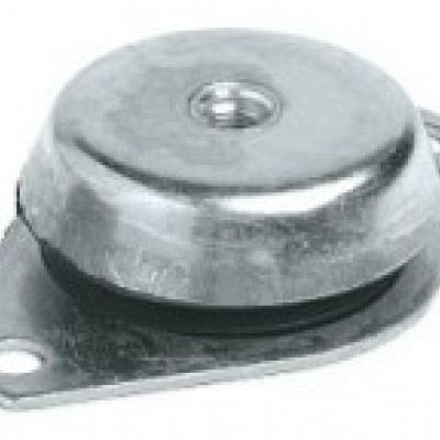 Bell-shaped anti-vibration mount with threaded nut Hardness 60 SH A