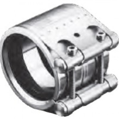 Joints for connection in series of rigid pipes of any material in absence of axial thrusts