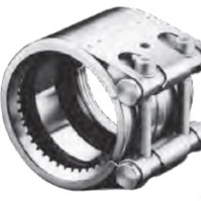 Connecteurs anti-extraction pour raccordement de tuyaux en métal avec tuyaux en métal plastique