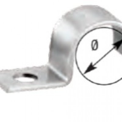 Fastening brackets type 1 for 1 pipe - din 72571