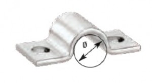 Fastening brackets type 7 for 1 pipe