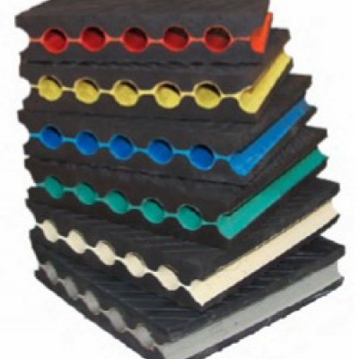 CR Neoprene rubber anti-vibration perforated plates